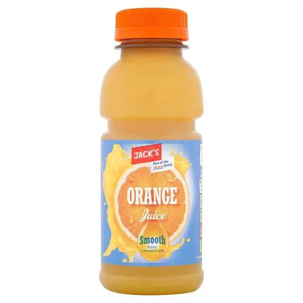 Jack's Orange Juice Smooth from Concentrate 300ml (Case of 8) - Honesty Sales