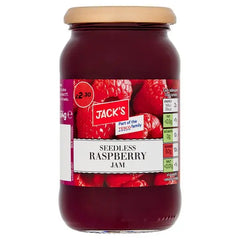 Jack's Seedless Raspberry Jam 454g (Case of 6)  Honesty Sales U.K
