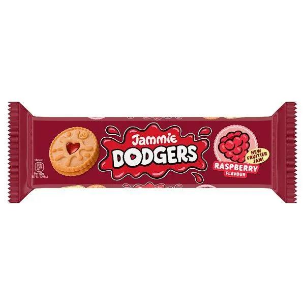 Jammie Dodgers Raspberry Flavour 140g (Case of 18) - Honesty Sales U.K