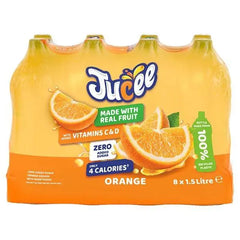 Jucee Orange 8 x 1.5 Litre (Case of 8) - Honesty Sales