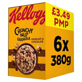 Kellogg's Hazelnut & Chocolate Crunchy Nut Granola 6x380g (Case of 6) Kellogg's