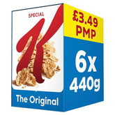 Kellogg's Special K Original Breakfast Cereal 6x440g (Case of 6) Kellogg's