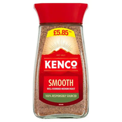 Kenco Smooth Instant Coffee 100g (Case of 6) - Honesty Sales
