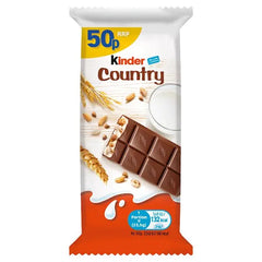 Kinder Country Milk and 5 Cereals 23.5g (Case of 40) Honesty Sales U.K