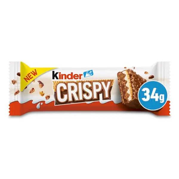 Kinder Crispy 34g (Case of 14) Honesty Sales U.K