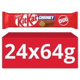 KitKat Chunky Duo Milk Chocolate Bar 64g (Case of 24) Honesty Sales U.K
