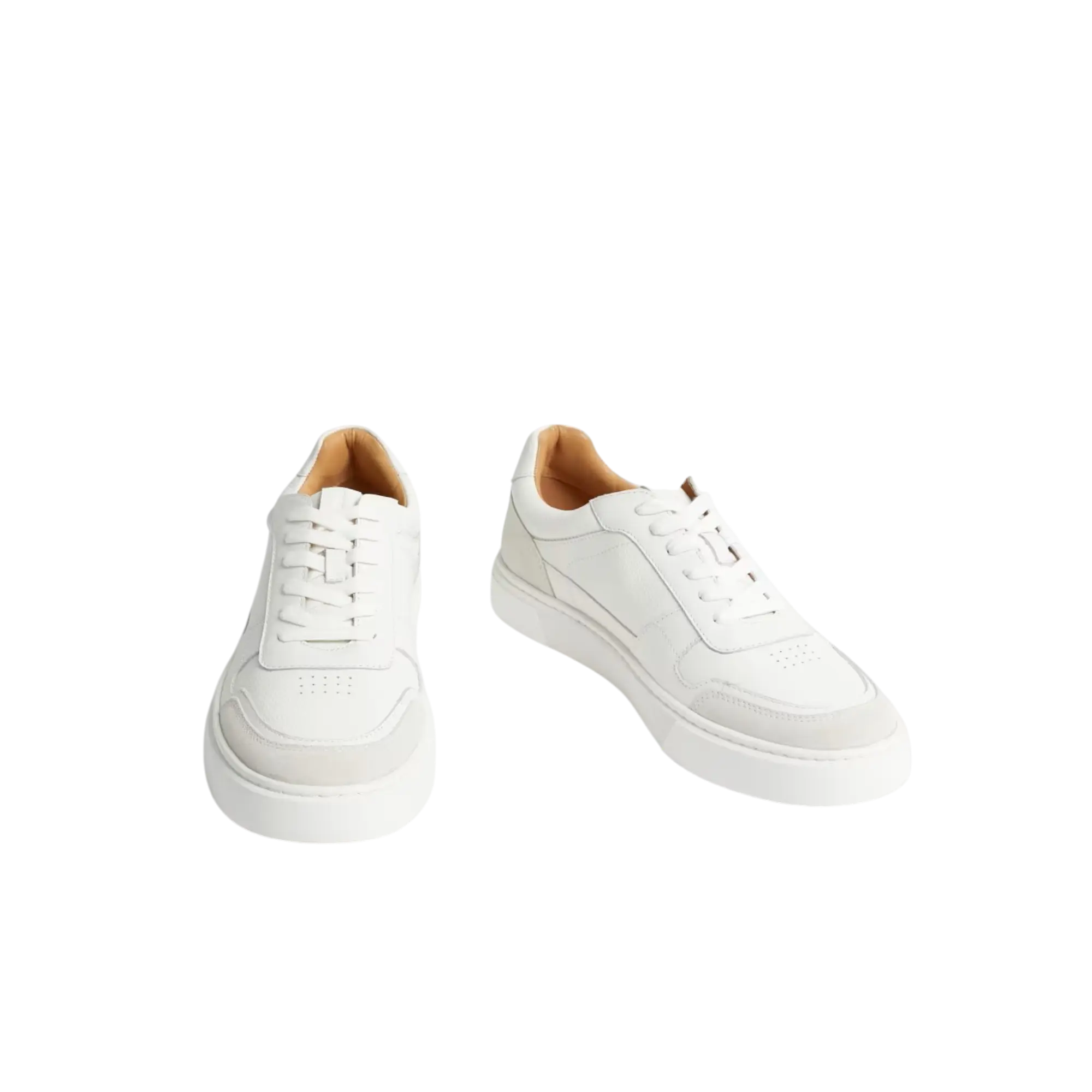 Leather Lace Up Performance Trainers with Freshfeet™ Honesty Sales U.K