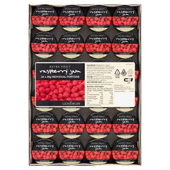 Lichfields Extra Fruit Raspberry Jam 24 x 28g Lichfields