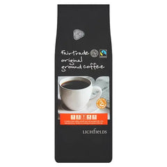 Lichfields Fairtrade Original Ground Coffee 1kg  Honesty Sales U.K