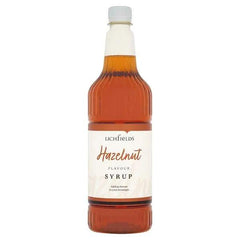 Lichfields Hazelnut Flavour Syrup 1 Litre - Honesty Sales U.K