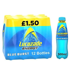 Lucozade Energy Drink Blue Burst 500ml (Case of 12)