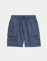 M&S Cotton Rich Cargo Shorts (2-8 Yrs) - Honesty Sales