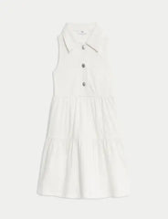 M&S Denim Collared Dress (2-8 Yrs) Honesty Sales