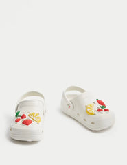 M&S Kids' Patterned Clogs (4 Small - 2 Large) - Honesty Sales