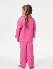 M&S Pure Cotton Pyjamas (1-16 Yrs) - Honesty Sales