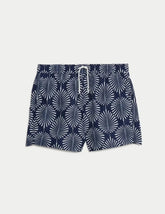 M&S Quick Dry Woodblock Print Swim Shorts - Honesty Sales