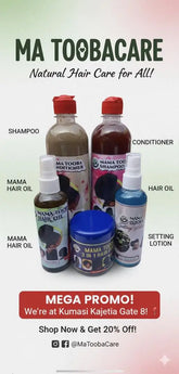 Mama tooba Beauty Pack-shampoo, Hair Oil, Conditioner, cream Honesty Sales U.K