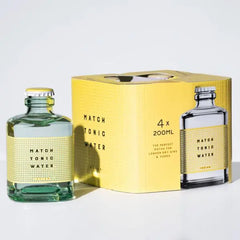 Match Tonic Water Premium Indian Tonic Water 4 x 200ml  Honesty Sales U.K