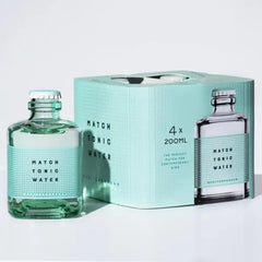 Match Tonic Water Premium Mediterranean Tonic Water 4 x 200ml  Honesty Sales U.K