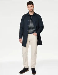 Mens Cotton Blend Mac Honesty Sales