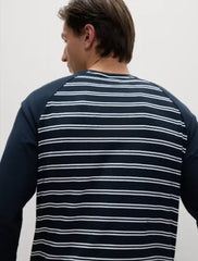 Mens Pure Cotton Striped Pyjama Set Honesty Sales