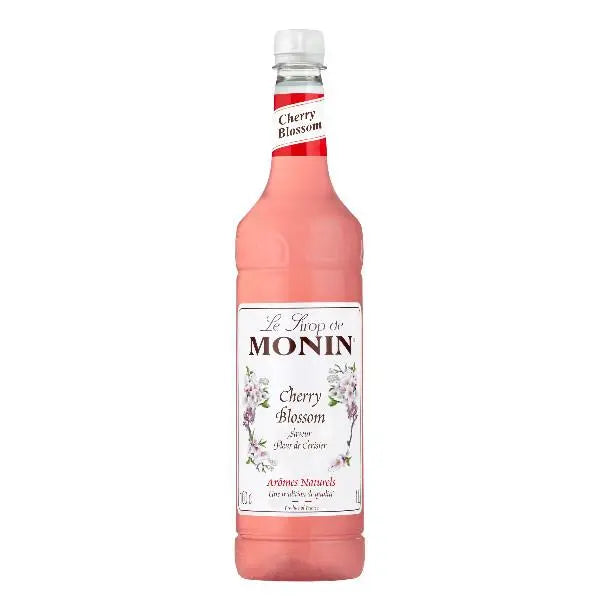 Monin Cherry Blossom Syrup 1ltr - Honesty Sales
