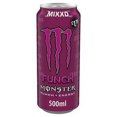 Monster Energy Drink Mixed Punch 500ml (Case of 12)