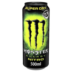 Monster Energy Drink Nitro Super Dry 500ml (Case of 12)