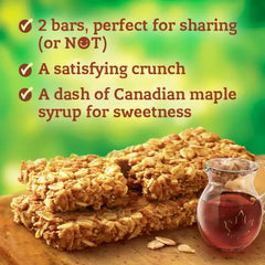 Nature Valley Crunchy Canadian Maple Syrup Cereal Bars 5 x 42g (210g) (Case of 5) - Honesty Sales