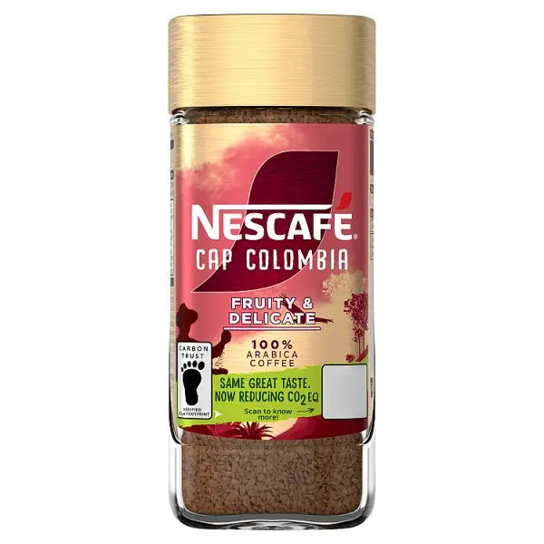 Nescafe Cap Colombia Instant Coffee 95g (Case of 6) Honesty Sales U.K