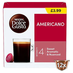 Nescafé Dolce Gusto Americano 12 x 8g = 96g - Honesty Sales U.K
