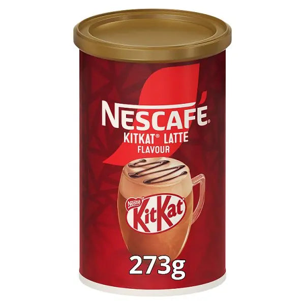 Nescafe KitKat Latte Coffee 273g Tub (Case of 10)  Honesty Sales U.K