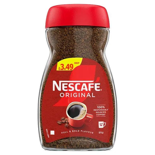 Nescafé Original 95g (Case of 6) - Honesty Sales U.K