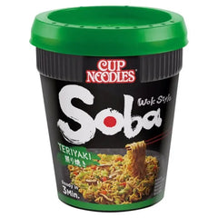 Nissin Soba Teriyaki Instant Wok Style Noodles Pot 90g (Case of 8)  Honesty Sales U.K