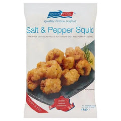 Ocean Pearl Salt & Pepper Squid 1kg - Honesty Sales