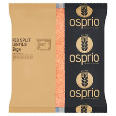 Osprio Red Split Lentils 2kg Osprio