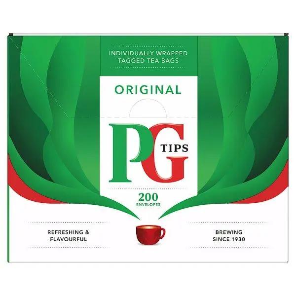 PG Tips Original 200 Envelopes 400g - Honesty Sales U.K