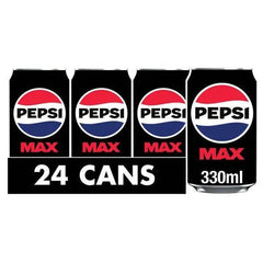 Pepsi Max 330ml (Case of 24) - Honesty Sales