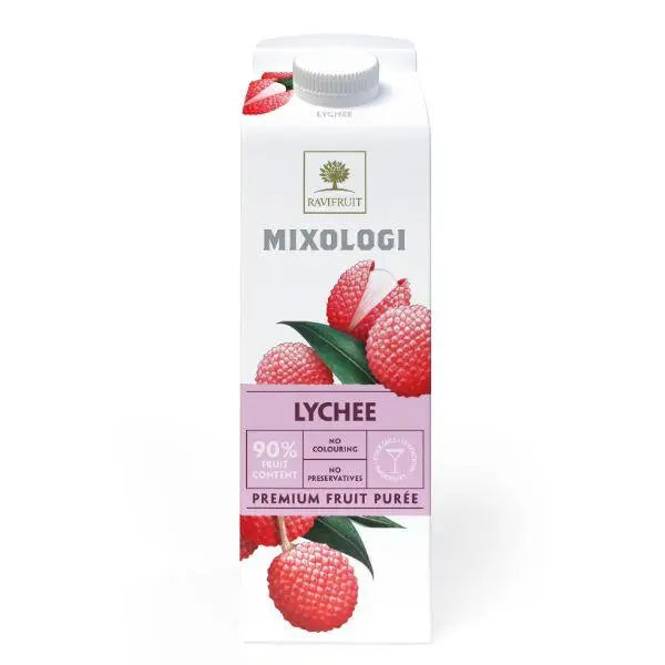 Ravifruit Mixologi Lychee Puree 1ltr  Honesty Sales U.K