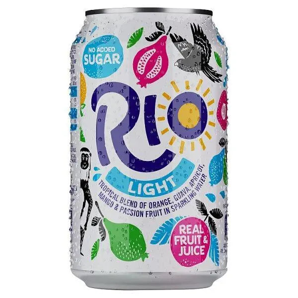 Rio Light 330ml (Case of 24) - Honesty Sales