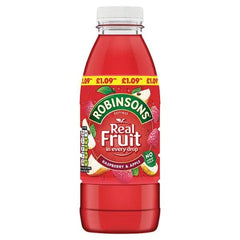 Robinsons Ready to Drink Raspberry & Apple Juice Drink PMP 500ml (Case of 12) - Honesty Sales