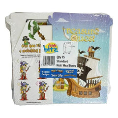 Sabert Paper Collection Kids Meal Boxes - Honesty Sales