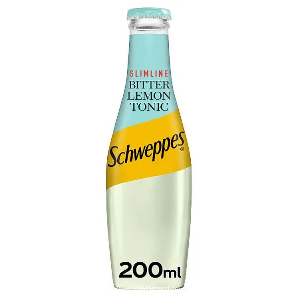 Schweppes Bitter Lemon 200ml X 24 Honesty Sales U.K