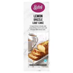 Sidoli Lemon Drizzle Loaf Cake 1.400kg - Honesty Sales U.K