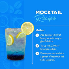 Simply Blue Curacao Syrup Simply