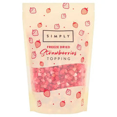 Simply Freeze Dried Strawberries Topping 130g Simply