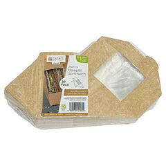 Simply Kraft 75mm Deepfill Sandwich - 50 Packs - Honesty Sales
