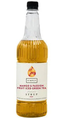 Simply Mango and Passion Fruit Iced Green Tea Syrup - Honesty Sales U.K