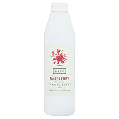 Simply Raspberry Flavour Topping Sauce 1kg Simply