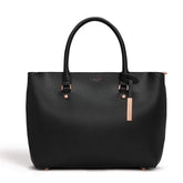 Sophie Black Vegan Tote Bag - Honesty Sales U.K